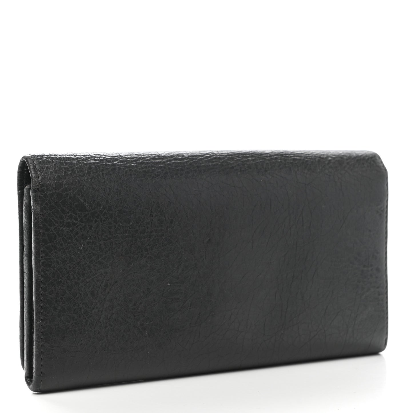 Agneau Classic Hardware Money Wallet Gris Fossile
