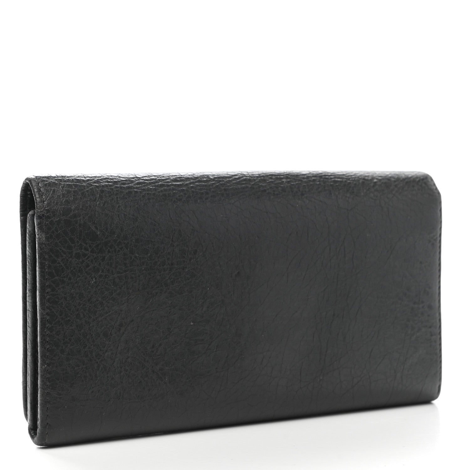 Balenciaga Agneau Classic Hardware Money Wallet Gris Fossile 3 of 6