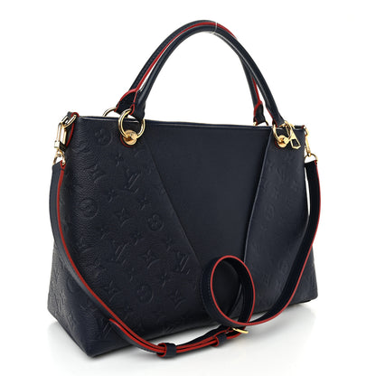 Louis Vuitton Empreinte V Tote MM Marine Rouge 3 of 10