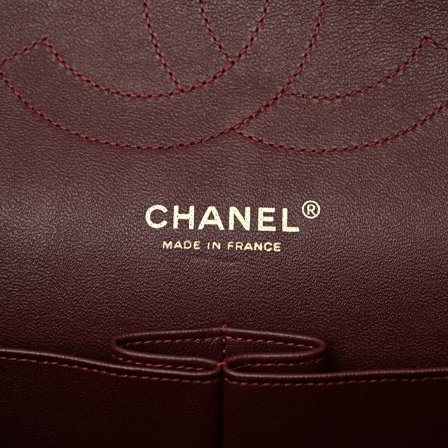 Lambskin Quilted Jumbo Double Flap Black