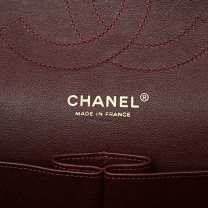 Chanel Lambskin Quilted Jumbo Double Flap Black 6 of 13