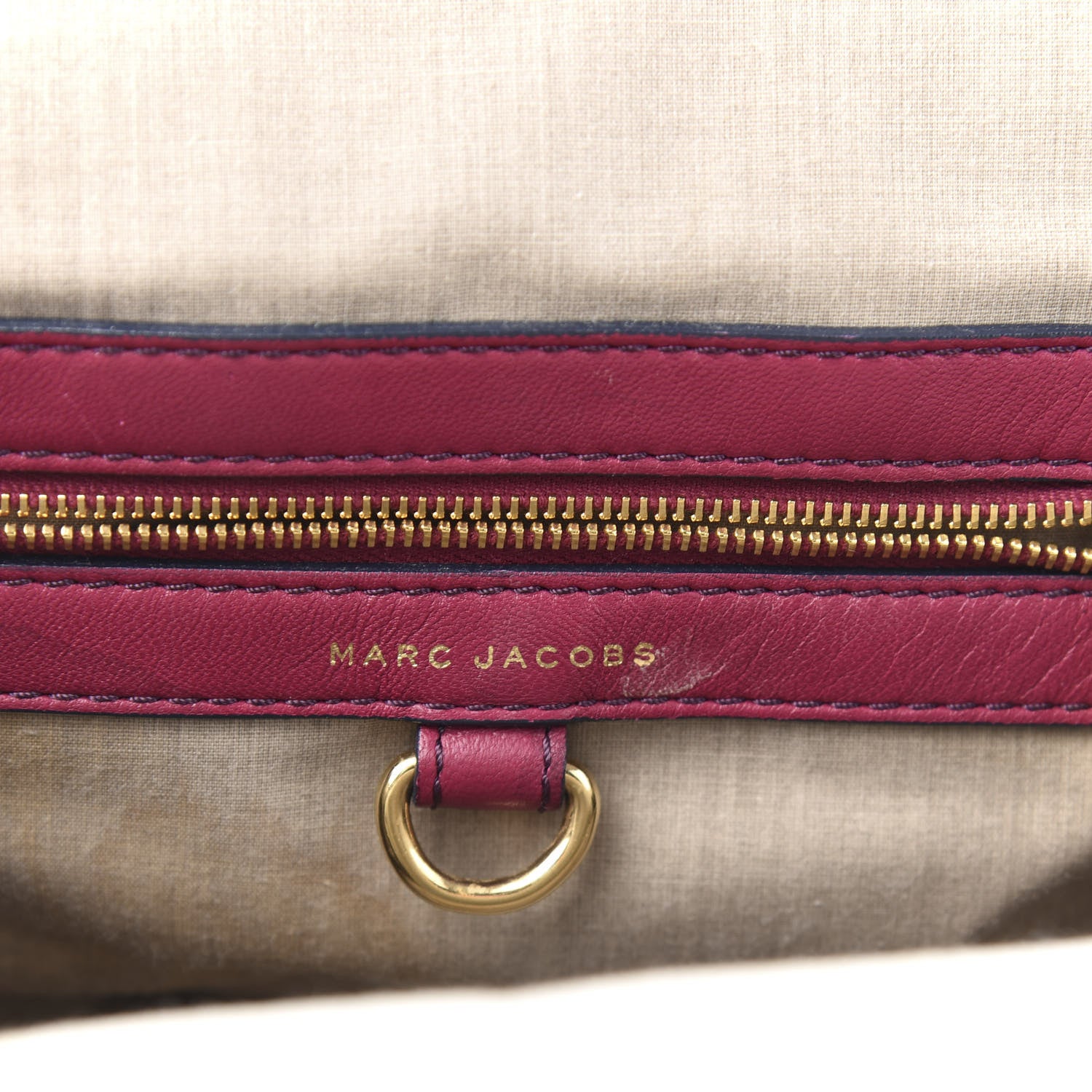 Marc Jacobs Lambskin Quilted Stam Violet 6 of 20