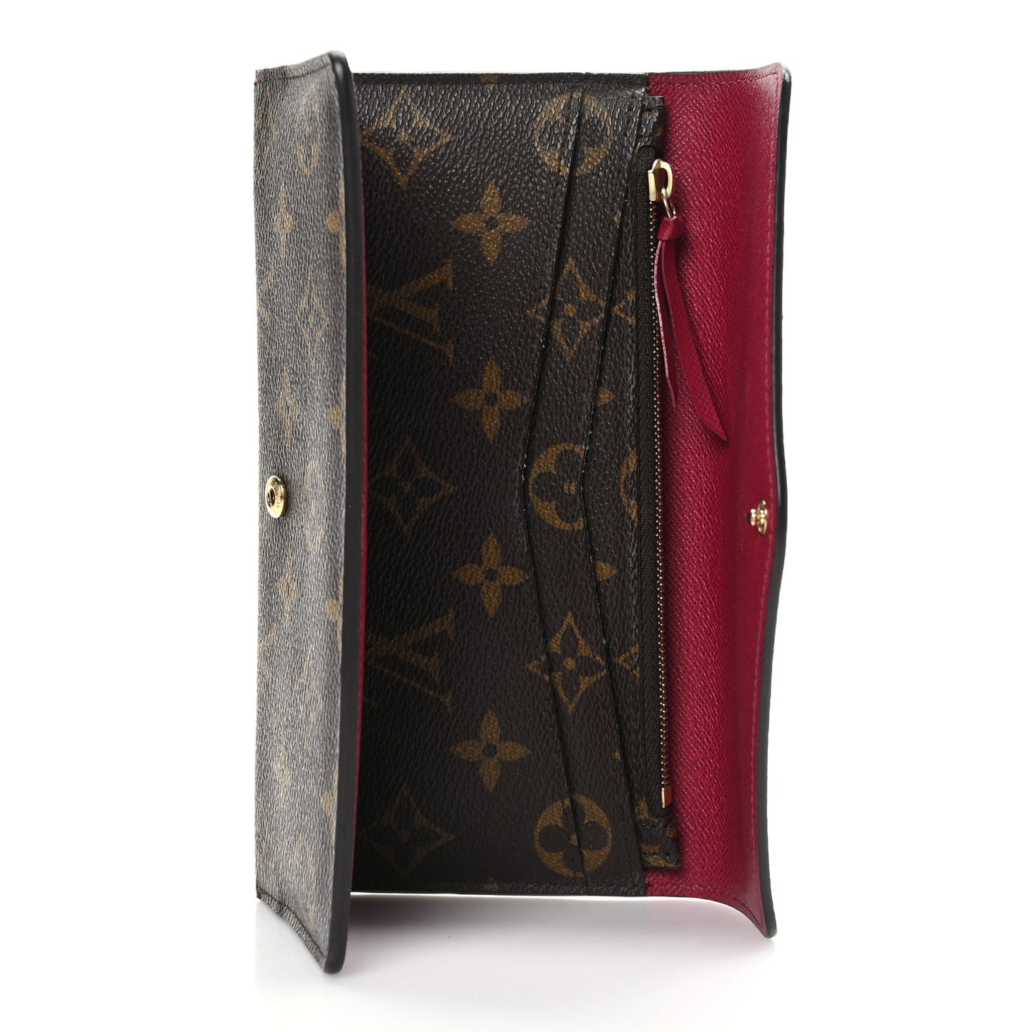 Monogram Josephine Wallet Fuchsia