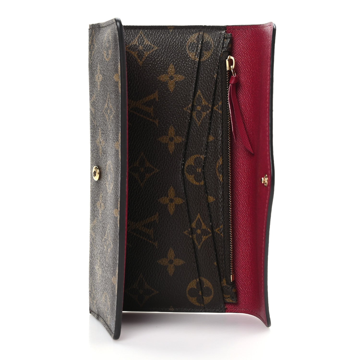 Louis Vuitton Monogram Josephine Wallet Fuchsia 5 of 9