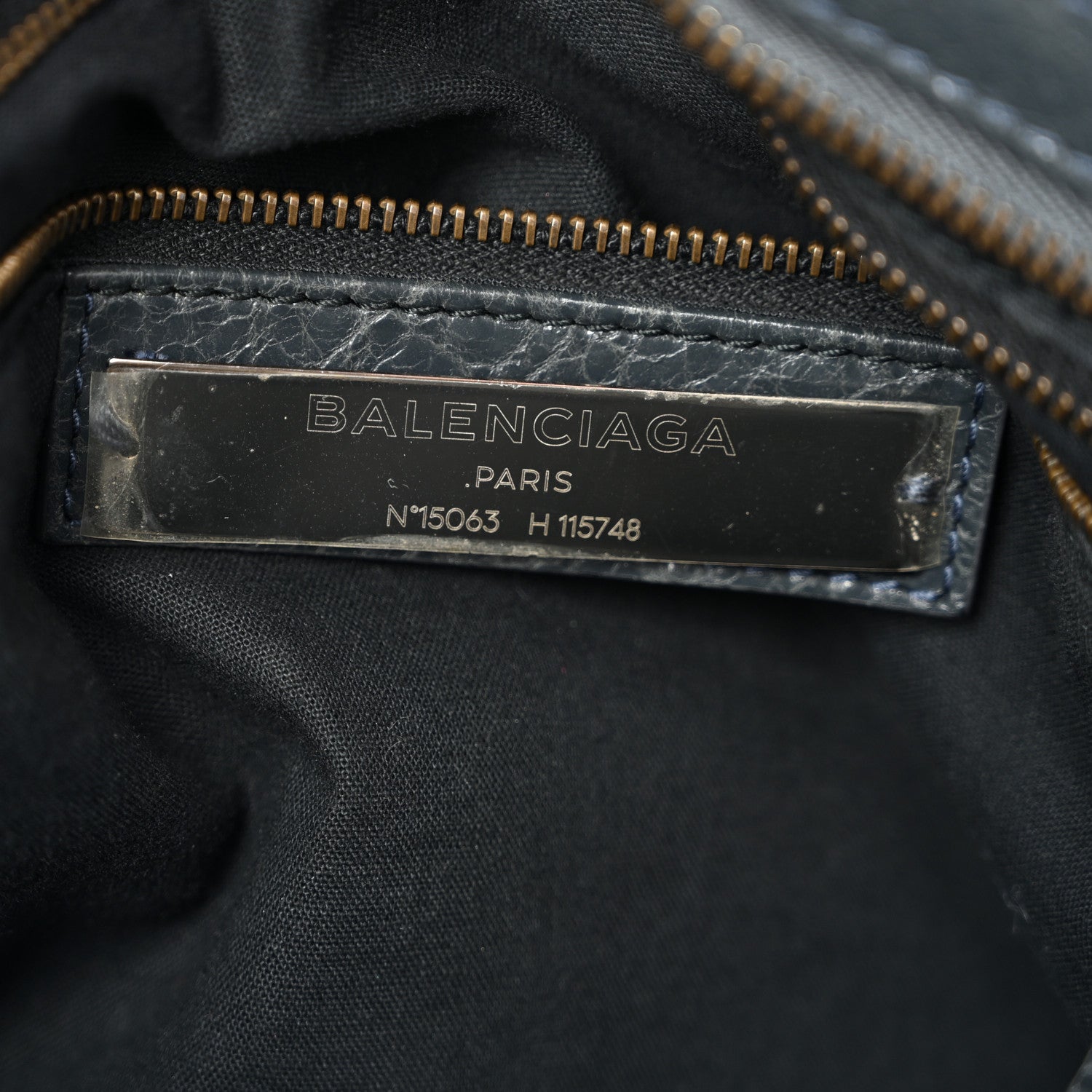 Balenciaga Agneau Classic Hardware City Anthracite 7 of 11