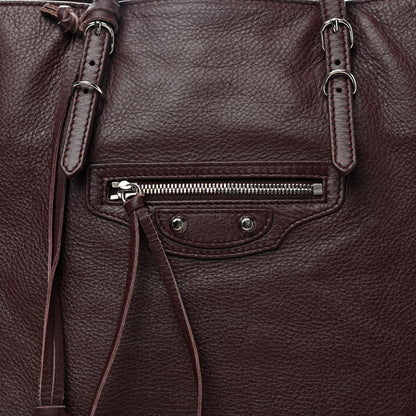 Balenciaga Veau Papier A4 Tote Rouge Aubergine 9 of 12