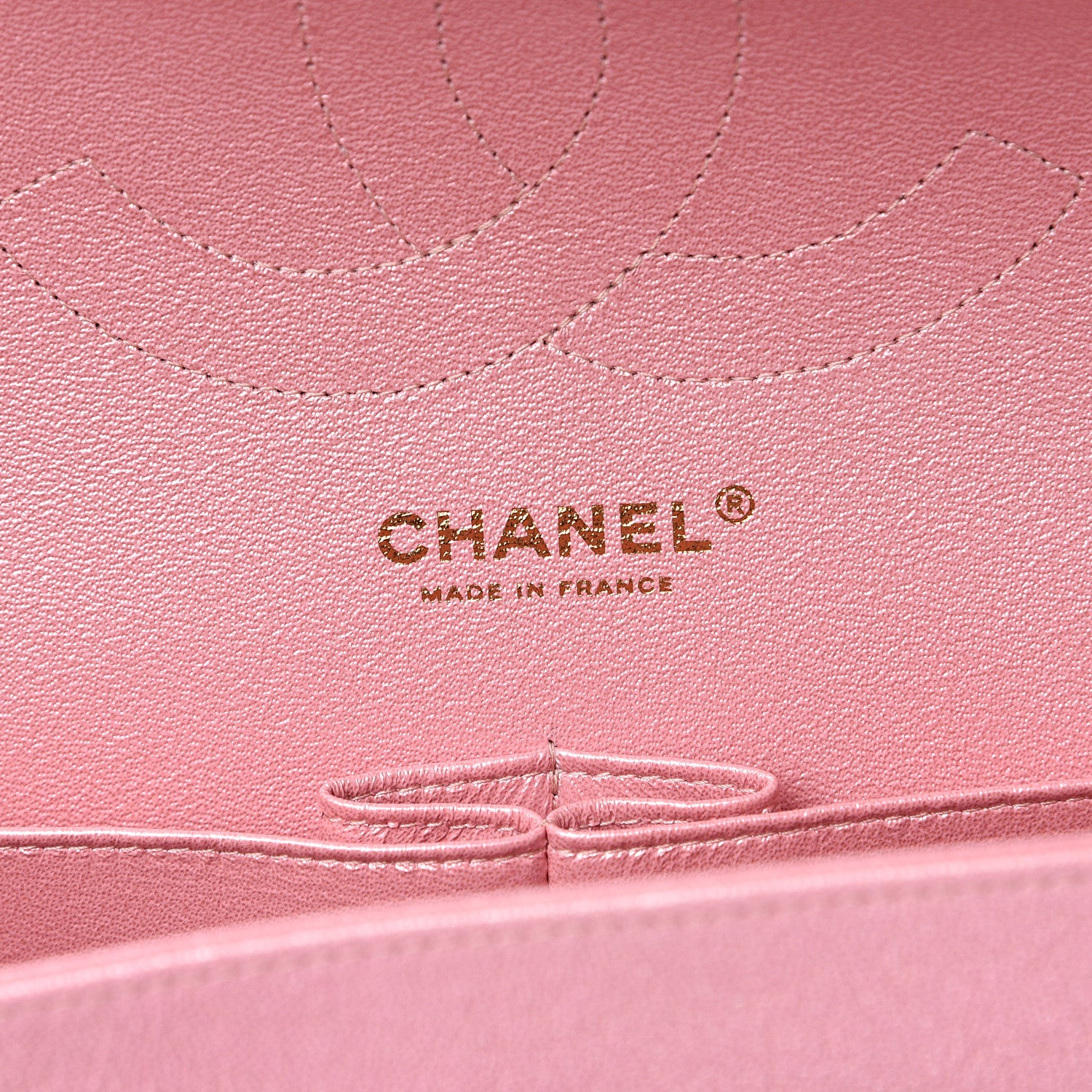 Chanel Iridescent Caviar Quilted Jumbo Double Flap Rose Pink 5 of 10