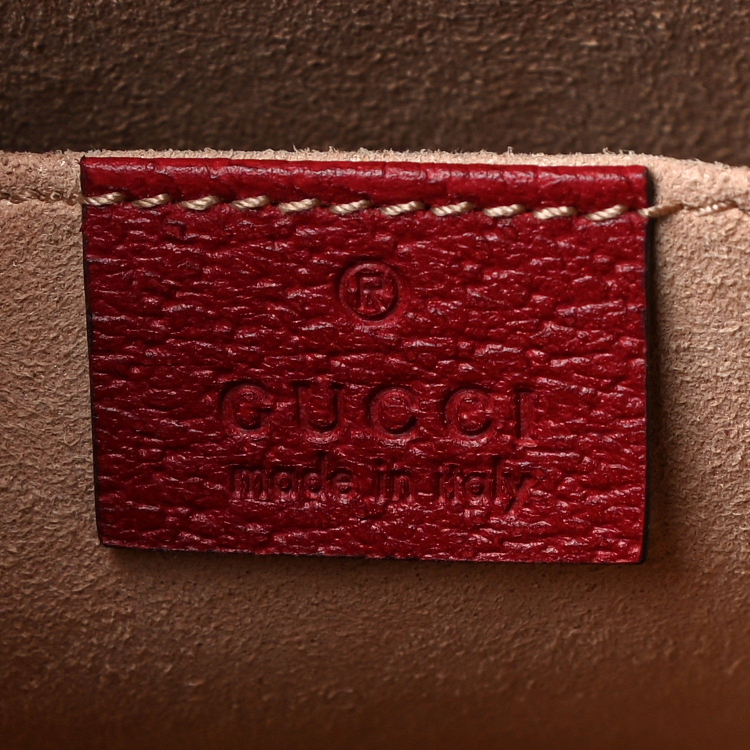 Gucci GG Supreme Monogram Flora Web Ophidia Pouch Red 6 of 10