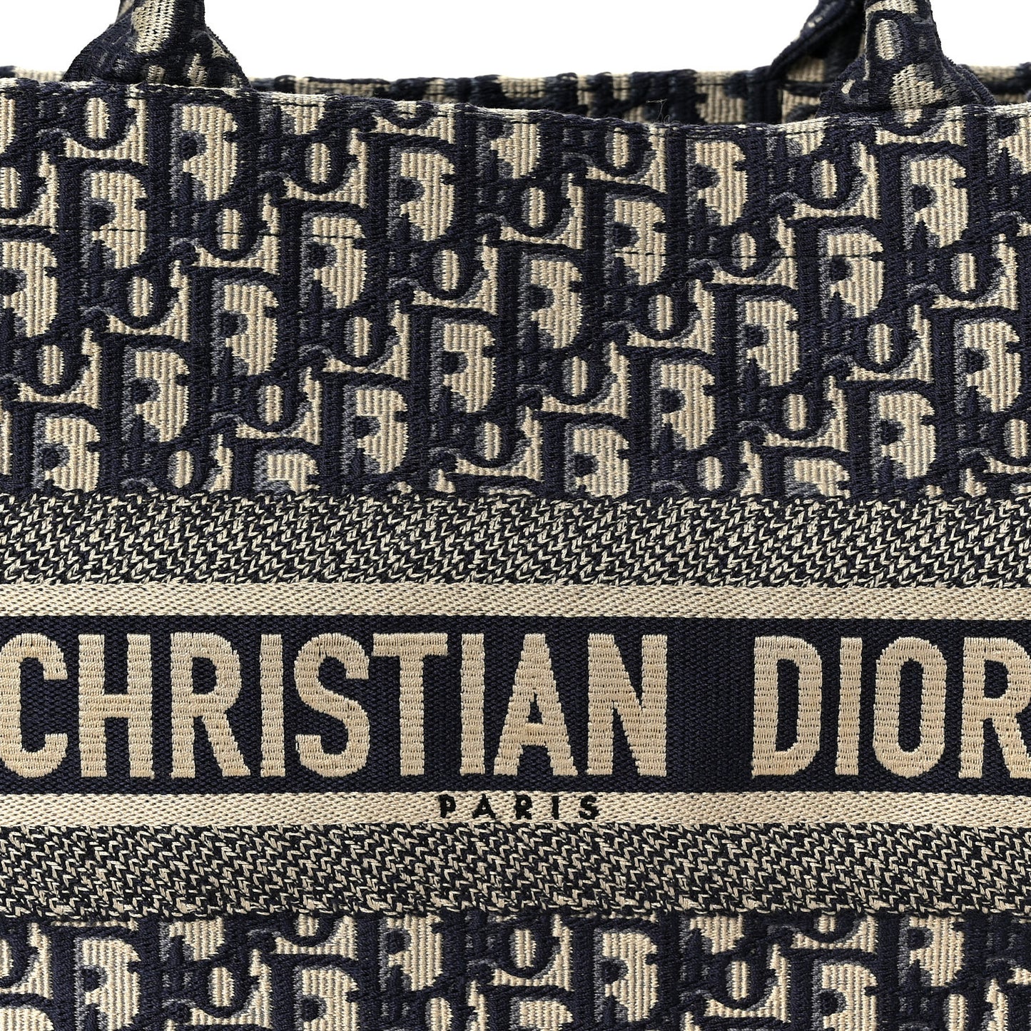 Oblique Medium Book Tote Blue Multicolor