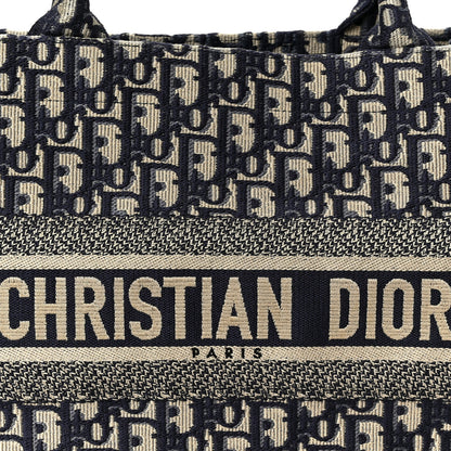 Christian Dior Oblique Medium Book Tote Blue Multicolor 8 of 10