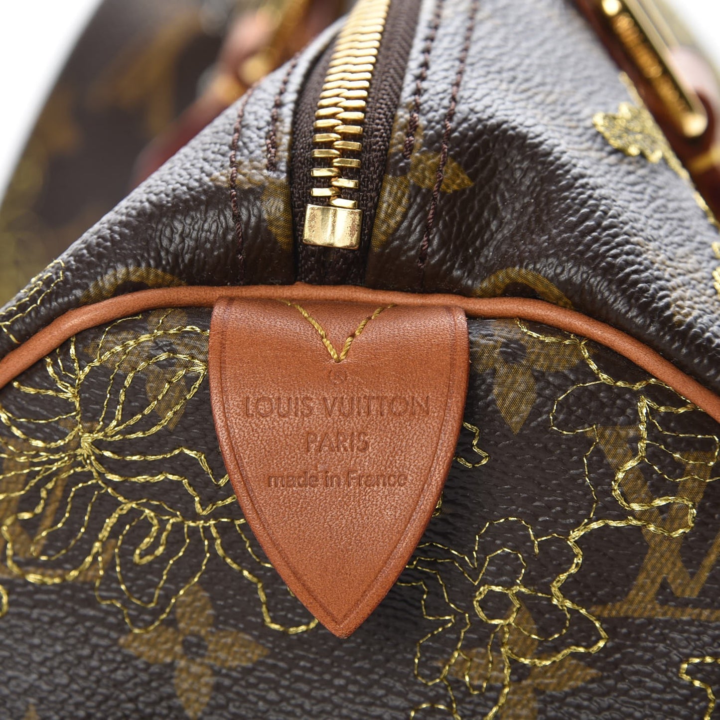 Monogram Dentelle Speedy 30 Gold