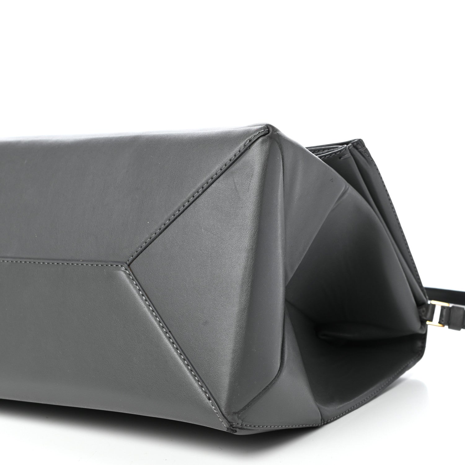 Stella McCartney Faux Napa Beckett Shoulder Bag Grey 9 of 10