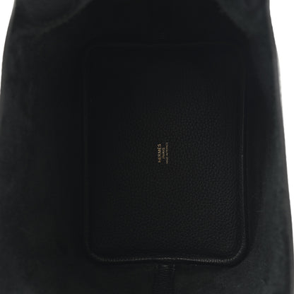 Hermes Taurillon Clemence Picotin Lock 18 PM Black 5 of 11