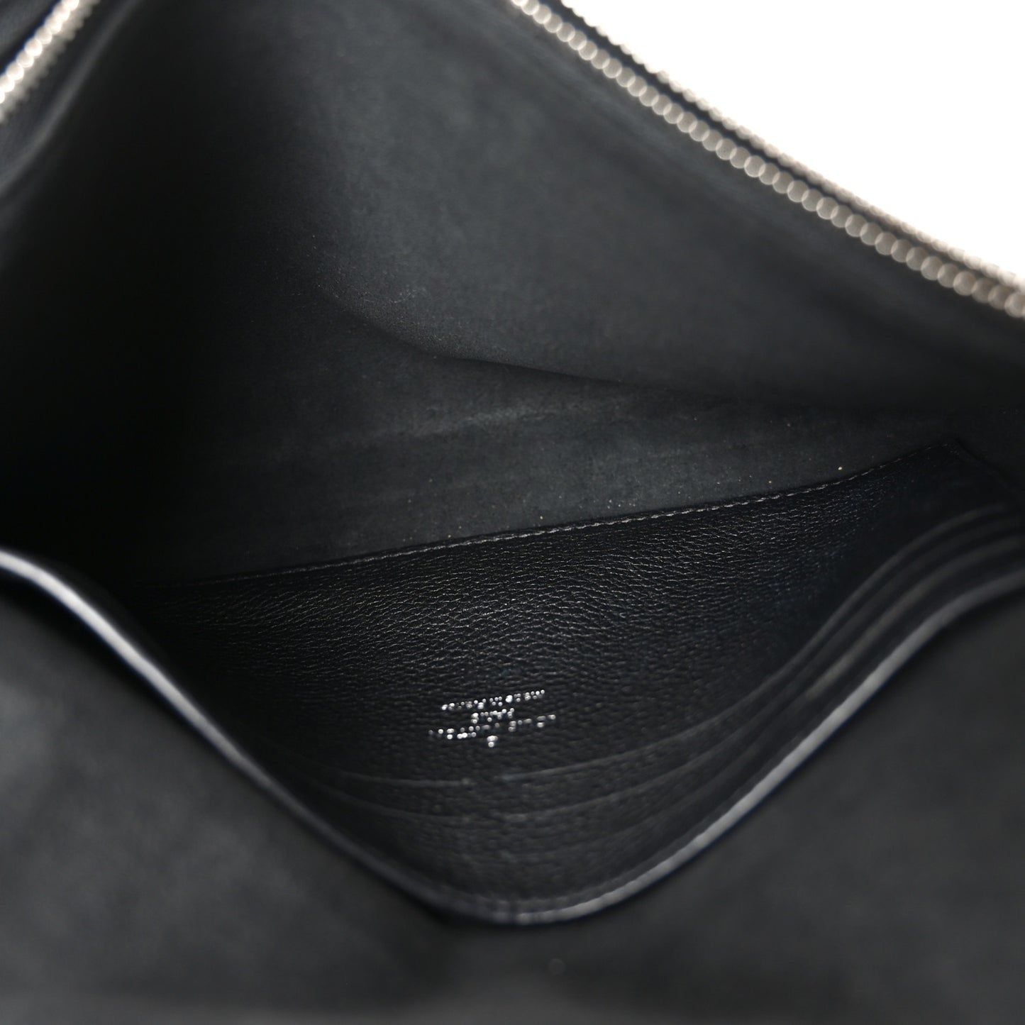 Soft Calfskin My Lockme Chain Pochette Black