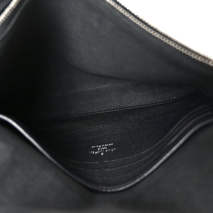 Louis Vuitton Soft Calfskin My Lockme Chain Pochette Black 5 of 10