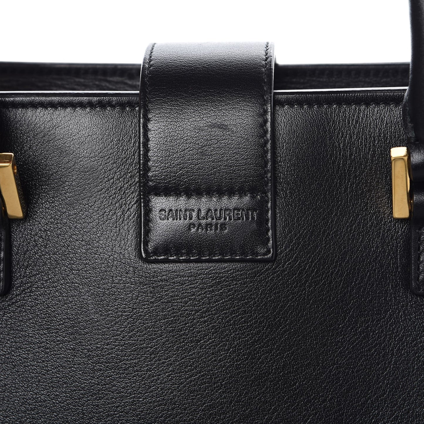 Smooth Calfskin Small Monogram Cabas Black