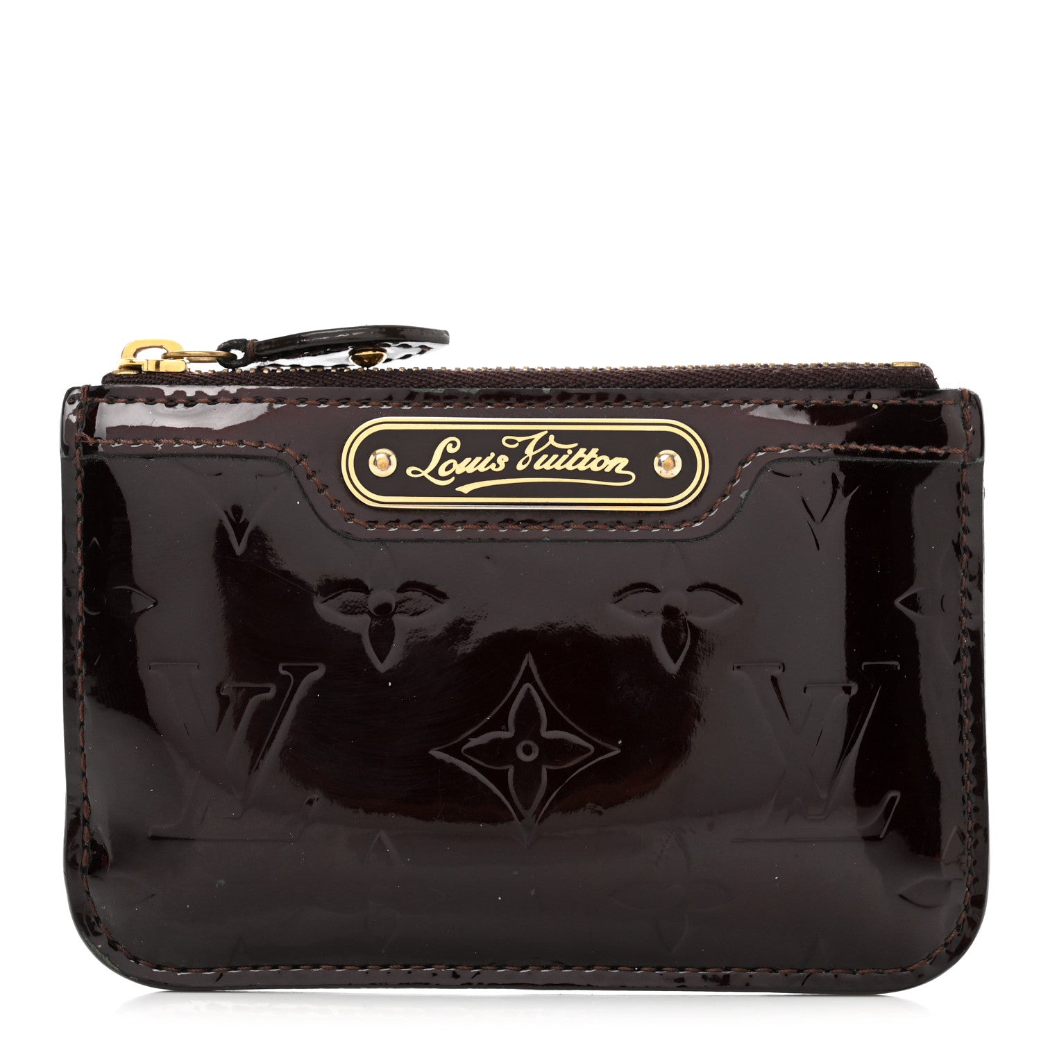 Louis Vuitton Vernis Key Pouch Amarante 1 of 6