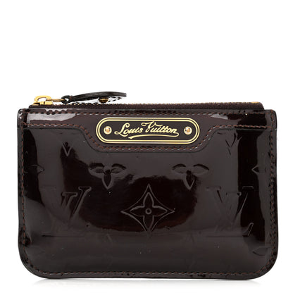 Louis Vuitton Vernis Key Pouch Amarante 1 of 6