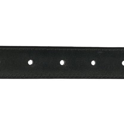 Celine Box Calfskin Medium 25mm Triomphe Belt 85 34 Black 6 of 7