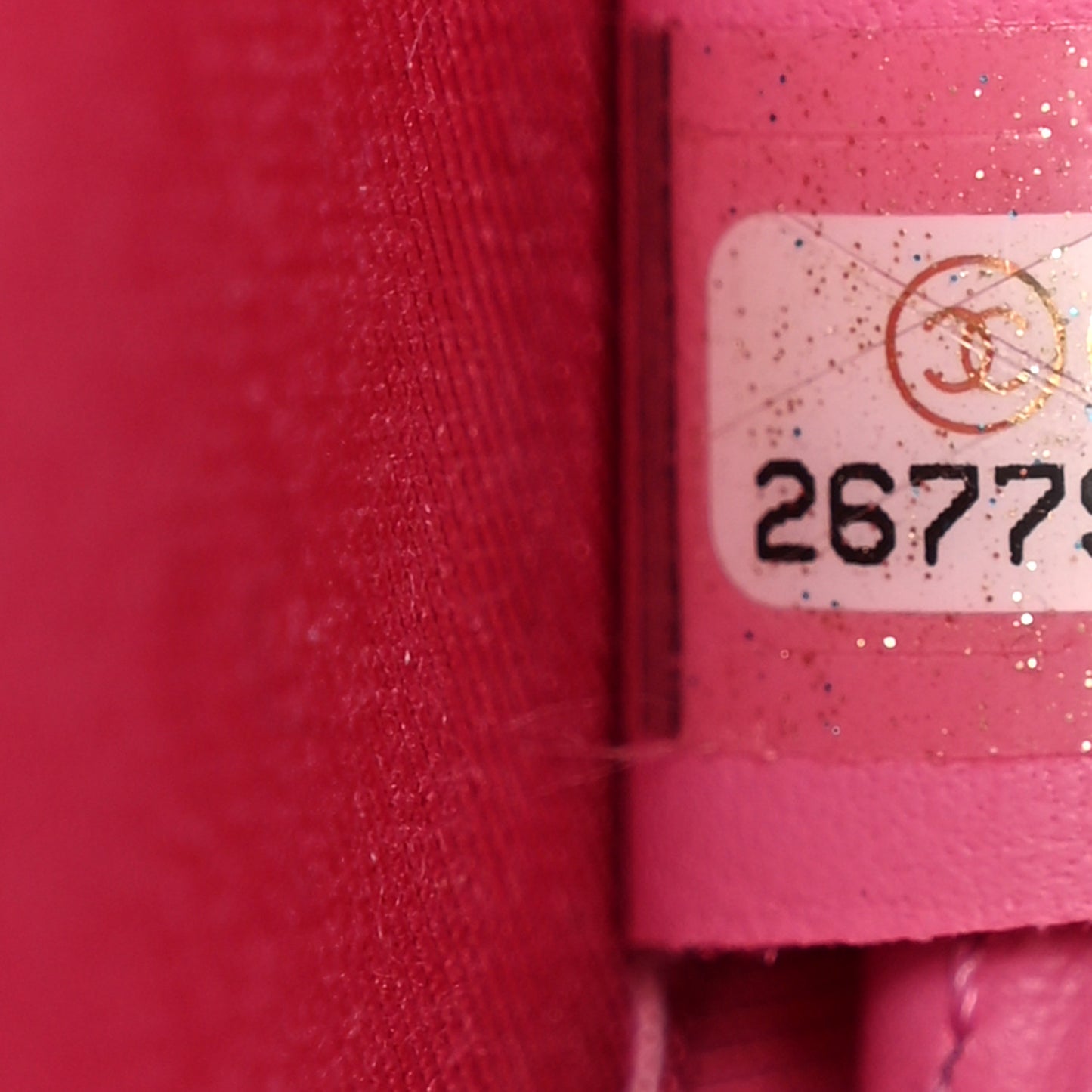 Patent Round As Earth Evening Bag Pink