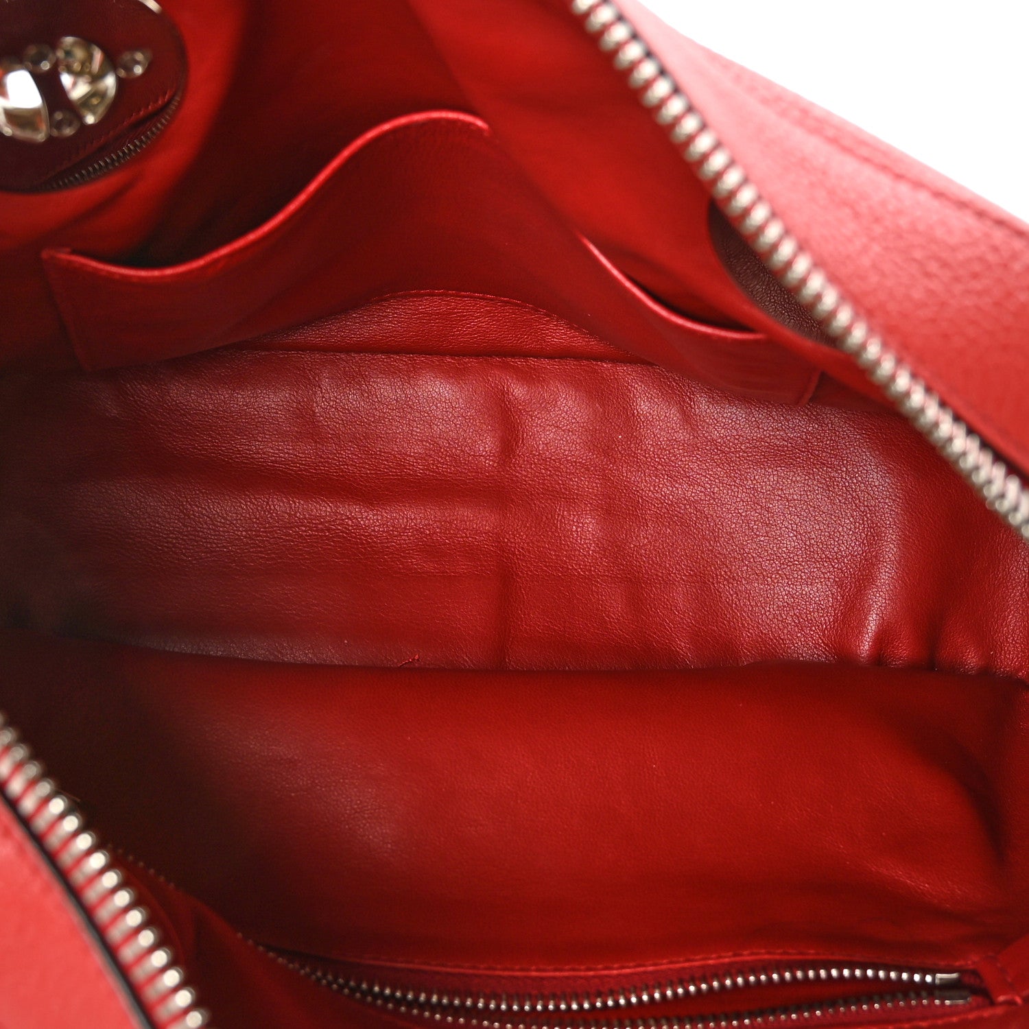 Prada City Calfskin Chain Shoulder Bag Lacca 5 of 8