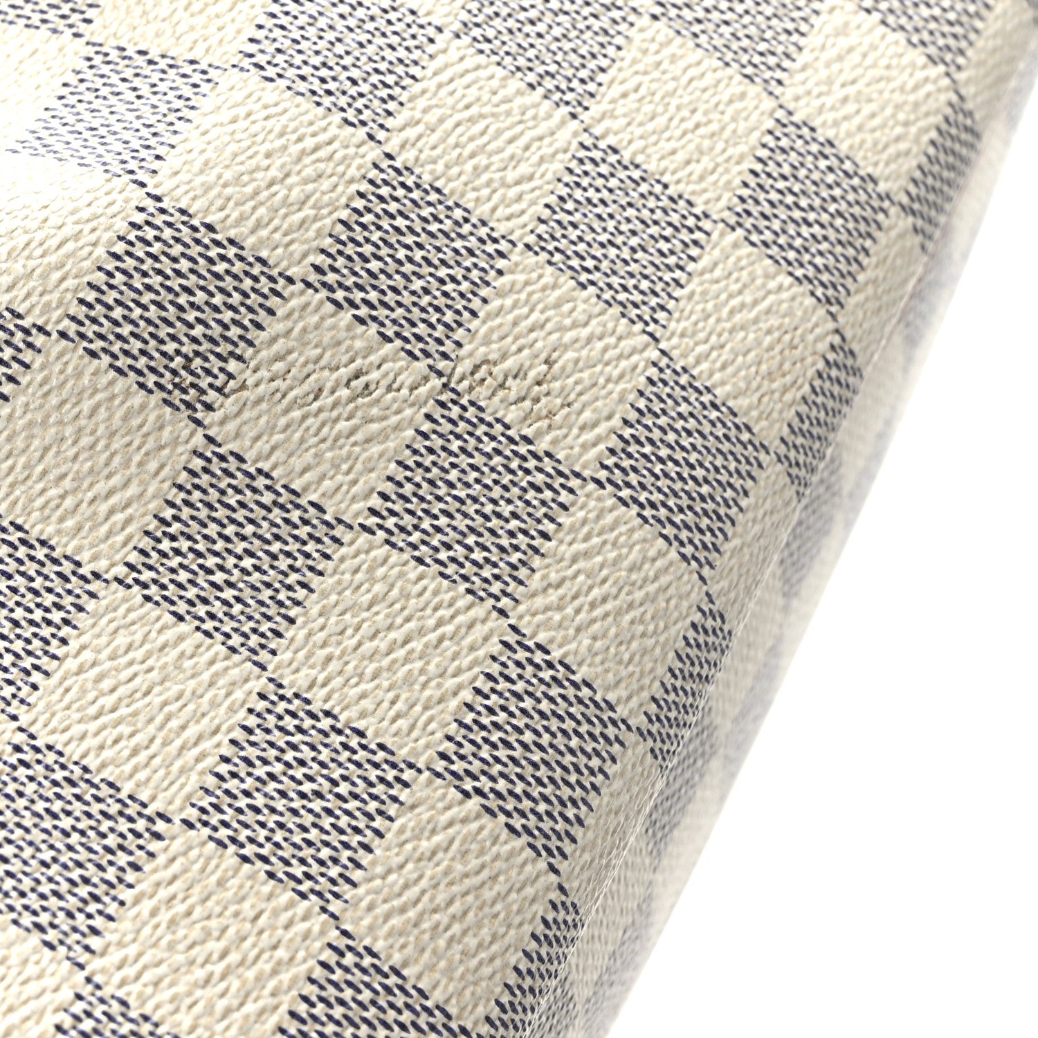 Louis Vuitton Damier Azur Siracusa MM 9 of 9