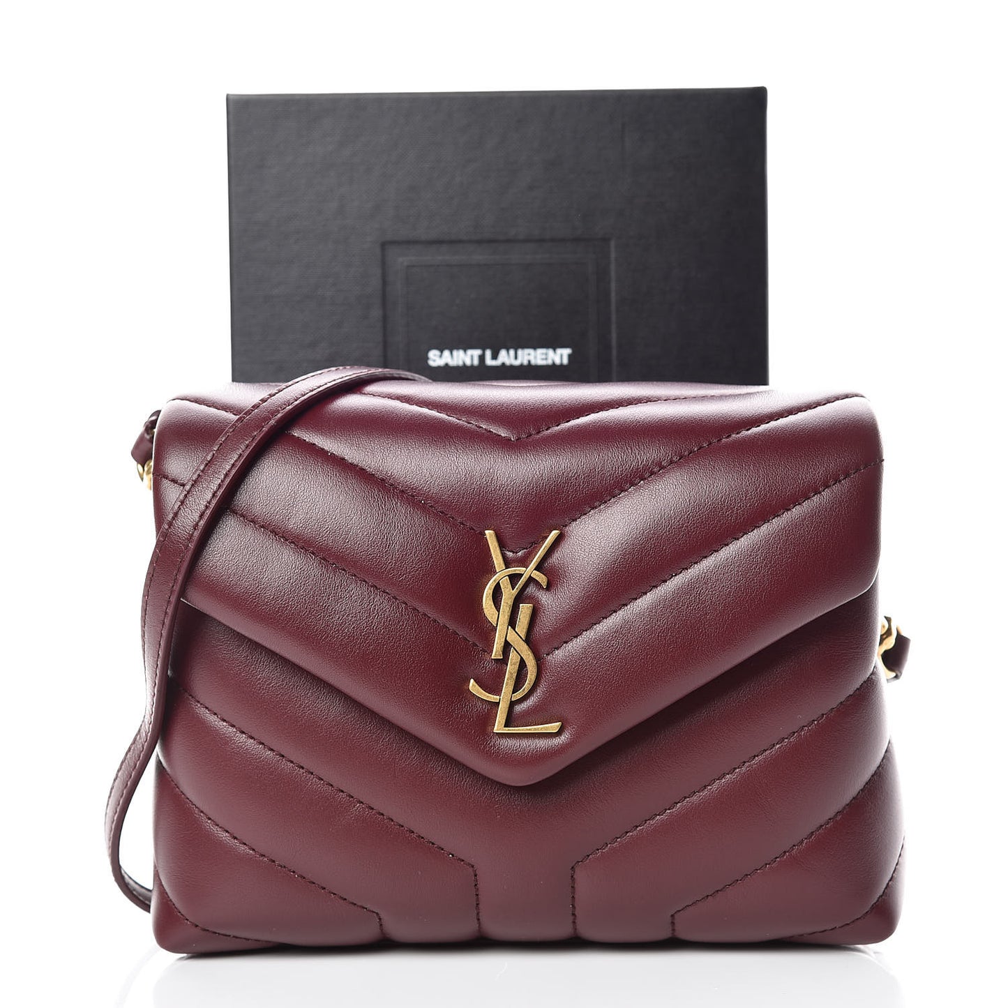 Calfskin Y Quilted Monogram Toy Loulou Monogram Crossbody Bag Rouge Legion