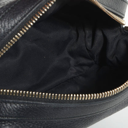 Gucci Pebbled Calfskin Medium Soho Cosmetic Case Black 5 of 8