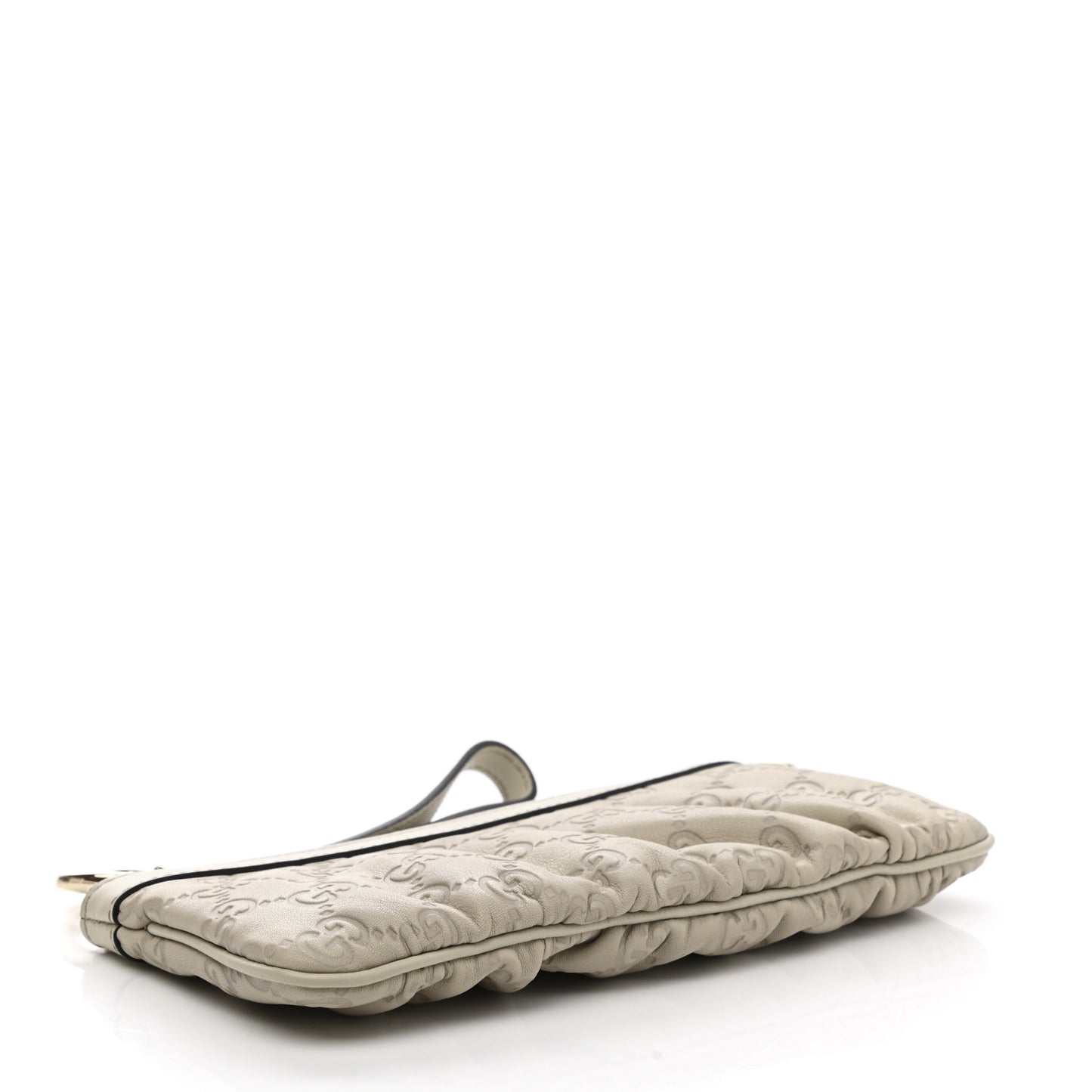 Guccissima New Britt Wristlet Off White