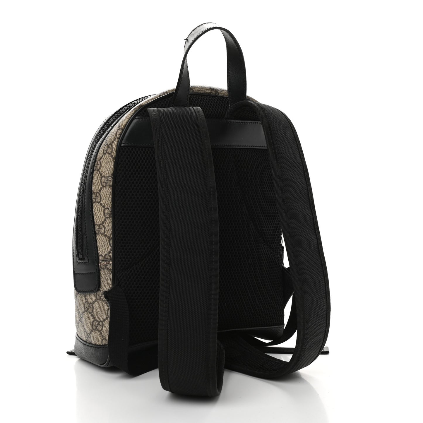 GG Supreme Monogram Small Eden Day Backpack Black
