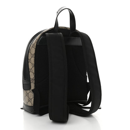 Gucci GG Supreme Monogram Small Eden Day Backpack Black 3 of 11