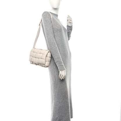 Bottega Veneta Nappa Maxi Intreccio Padded Cassette Crossbody Bag Chalk 2 of 8