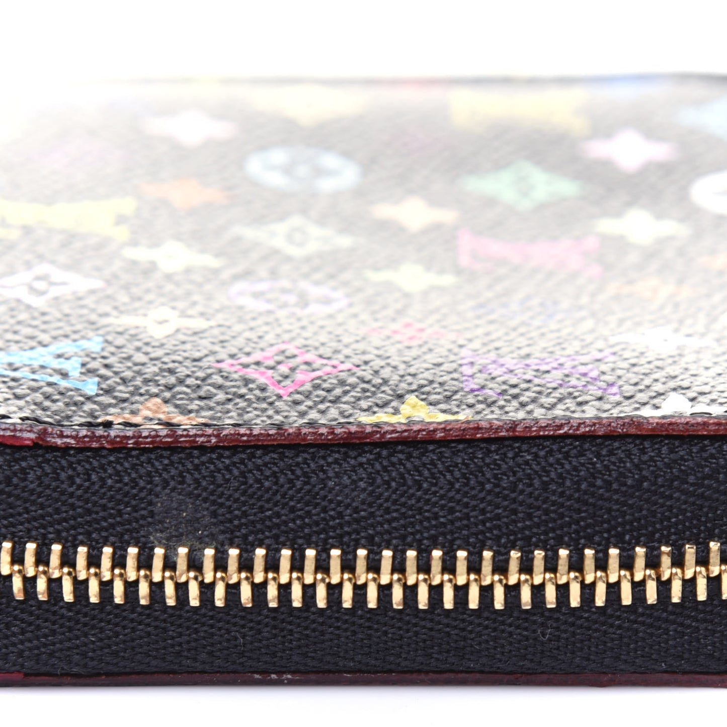 Monogram Multicolor Zippy Coin Purse Black Grenade