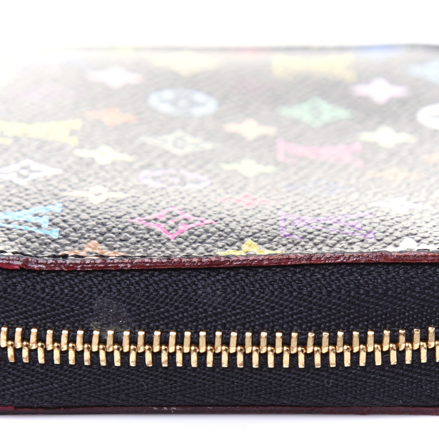 Louis Vuitton Monogram Multicolor Zippy Coin Purse Black Grenade 9 of 12