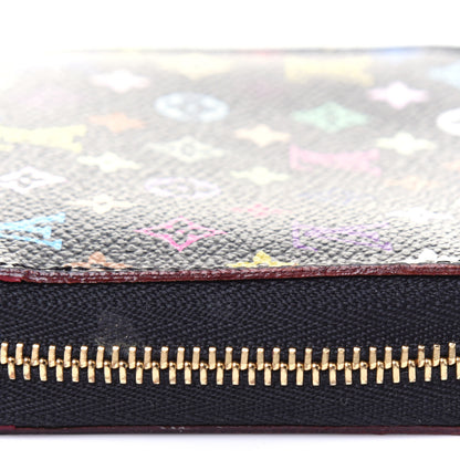 Louis Vuitton Monogram Multicolor Zippy Coin Purse Black Grenade 9 of 12