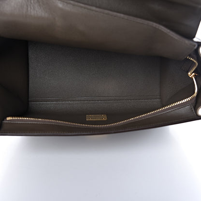 Celine Elephant Calfskin Small Tri-Color Trapeze Yellow 5 of 9