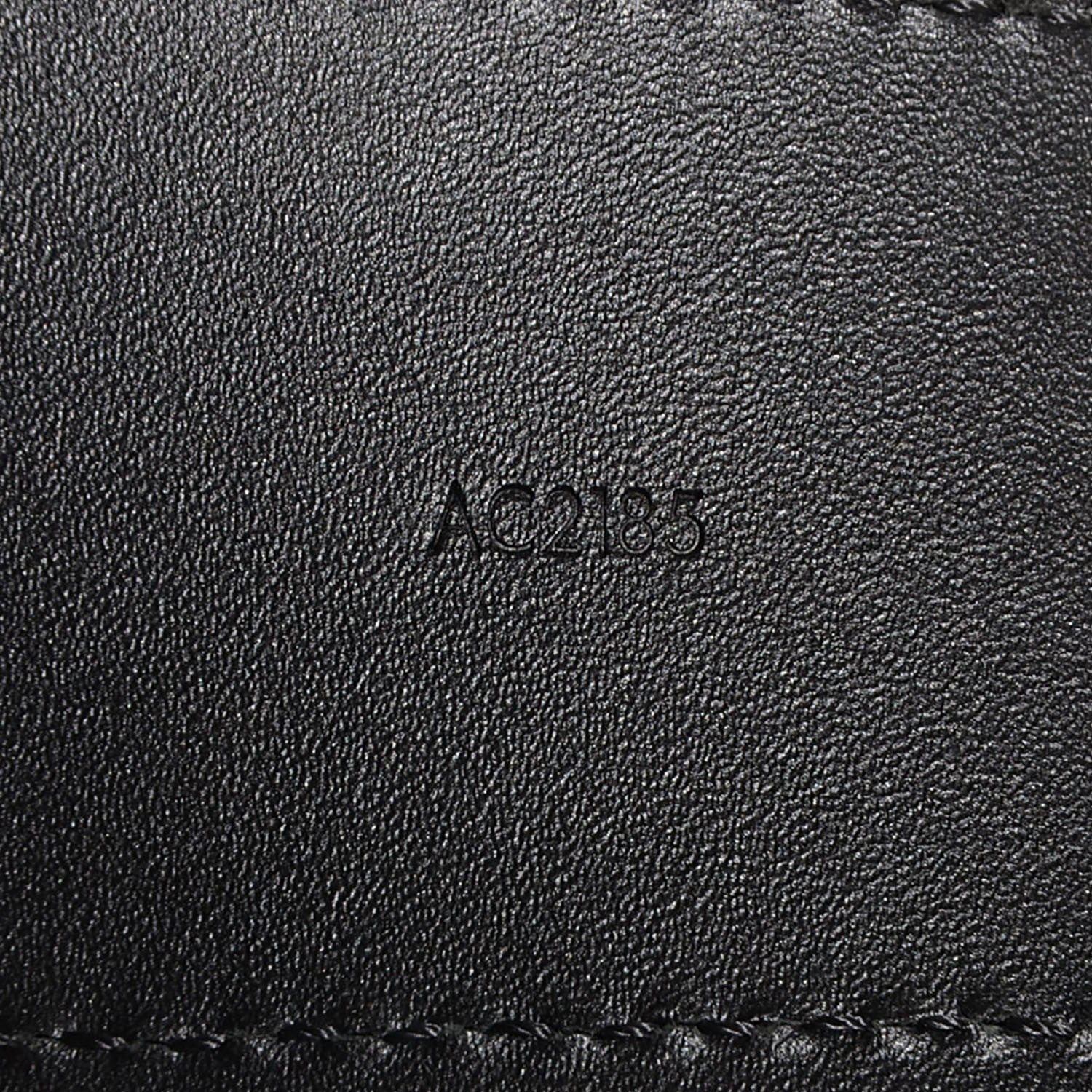Louis Vuitton Suede Calfskin Mini Damier LV Initials 40MM Belt 95 38 Carbone 6 of 7