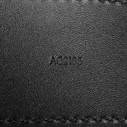 Louis Vuitton Suede Calfskin Mini Damier LV Initials 40MM Belt 95 38 Carbone 6 of 7