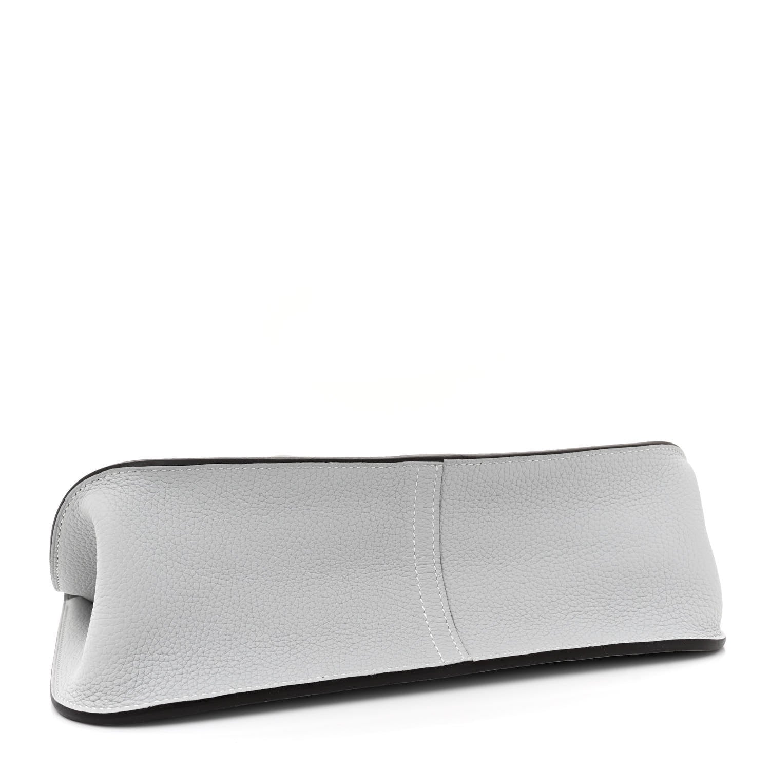 Hermes Taurillon Clemence Halzan 31 GM Gris Perle 4 of 12