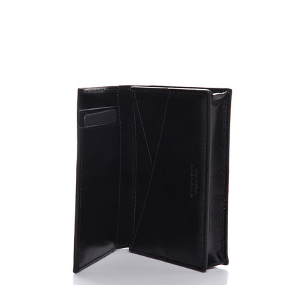Givenchy Lambskin Prism Print Flap Card Case Black 5 of 7