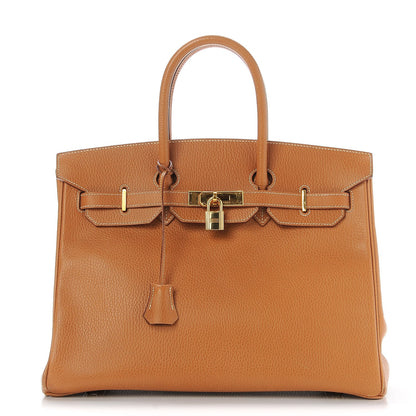 Hermes Ardennes Birkin 35 Gold 1 of 35