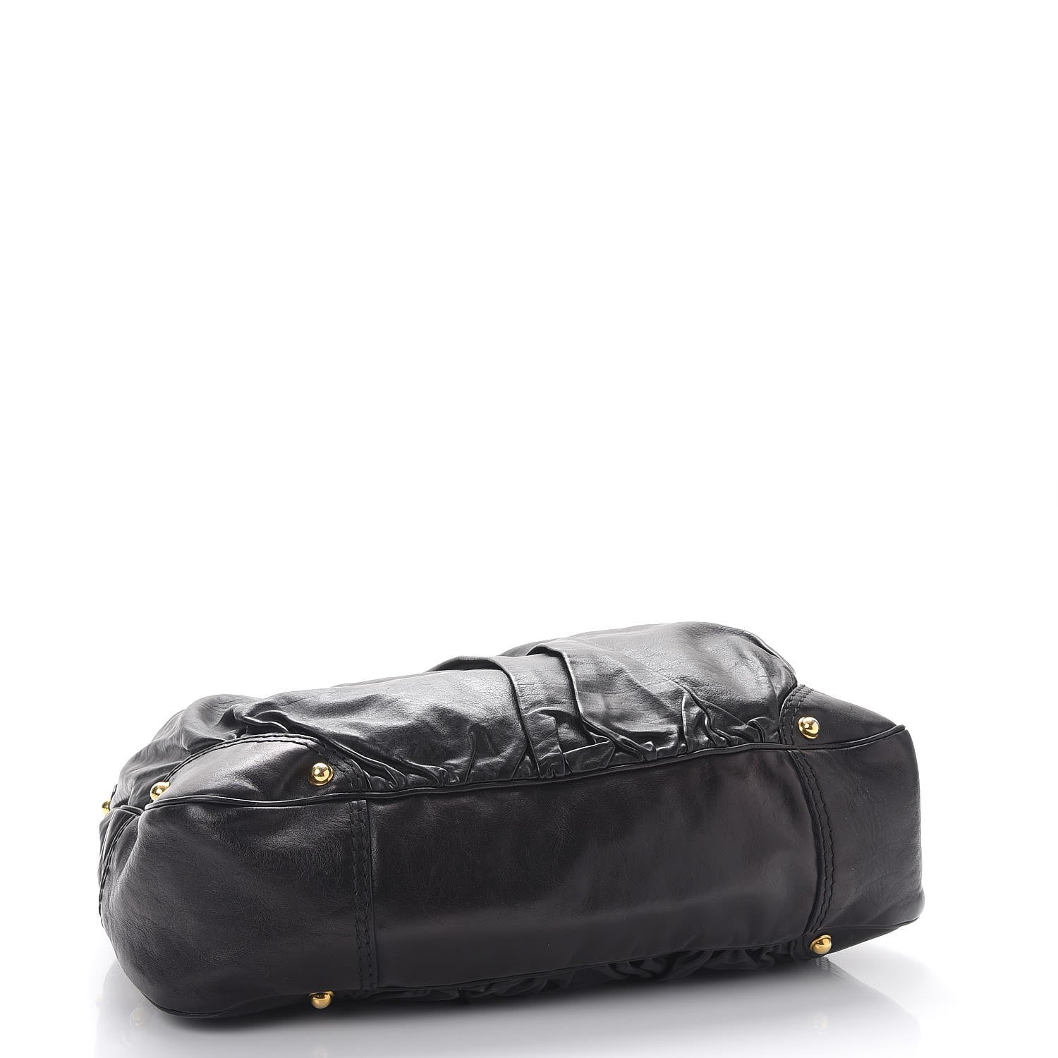 Gucci Calfskin Large Jockey Hobo Black 4 of 13