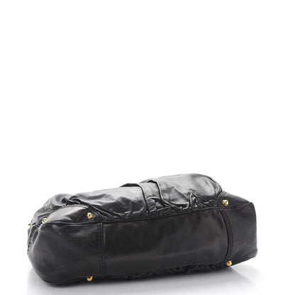 Gucci Calfskin Large Jockey Hobo Black 4 of 13