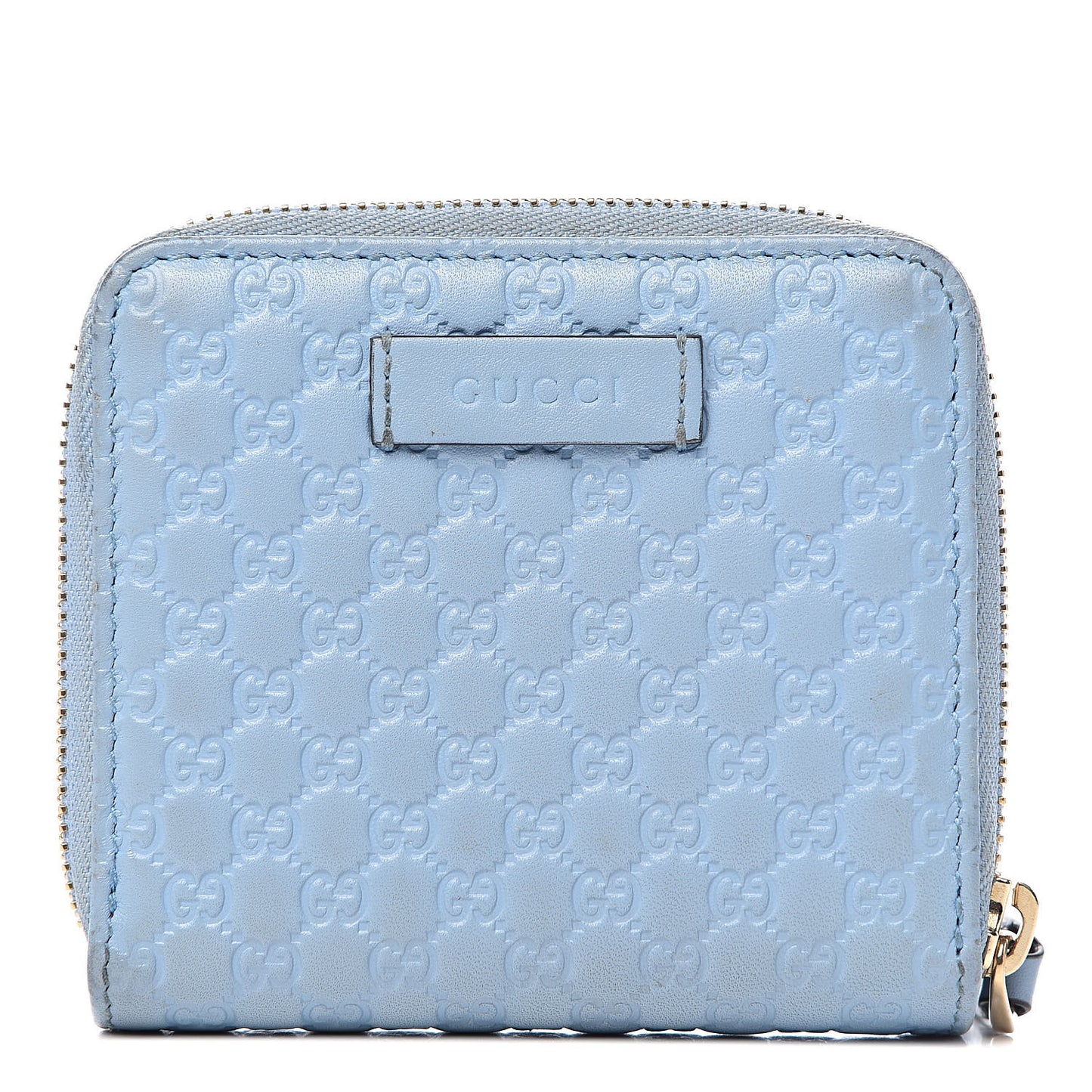 Microguccissima Compact Wallet Mineral Blue