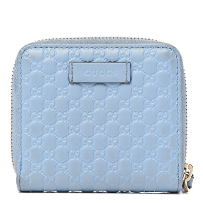 Gucci Microguccissima Compact Wallet Mineral Blue 1 of 11