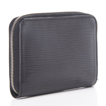 Louis Vuitton Epi Zippy Coin Purse Black 3 of 8