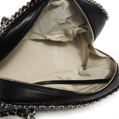 Chanel Calfskin Chain Around Bowler Black 5 of 8