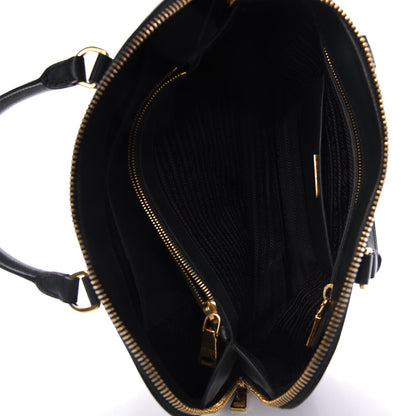 Prada Saffiano Lux Large Promenade Tote Biliardo 5 of 10