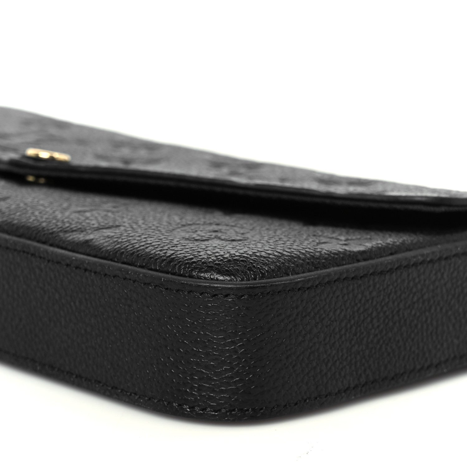 Louis Vuitton Empreinte Pochette Felicie Chain Wallet Black 14 of 15