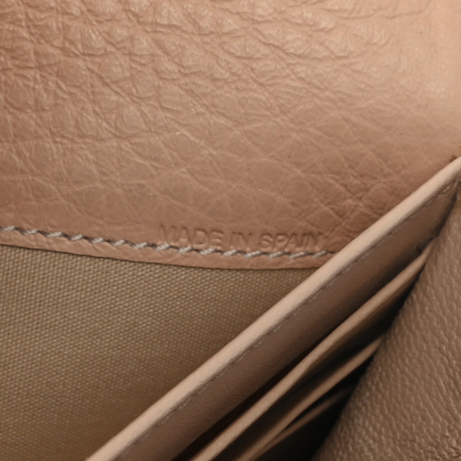 Chloe Calfskin Alphabet Long Wallet Blush Nude 7 of 13